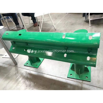 W beam Crash barrier roll forming machine